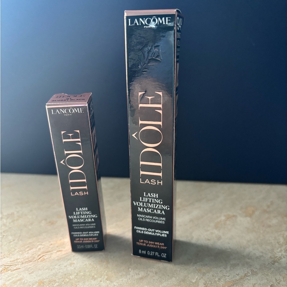 Lancôme Lash Idôle Mascara Bundle - 1 Full Size + 1 Travel Size + Freebie! - Picture 4 of 8